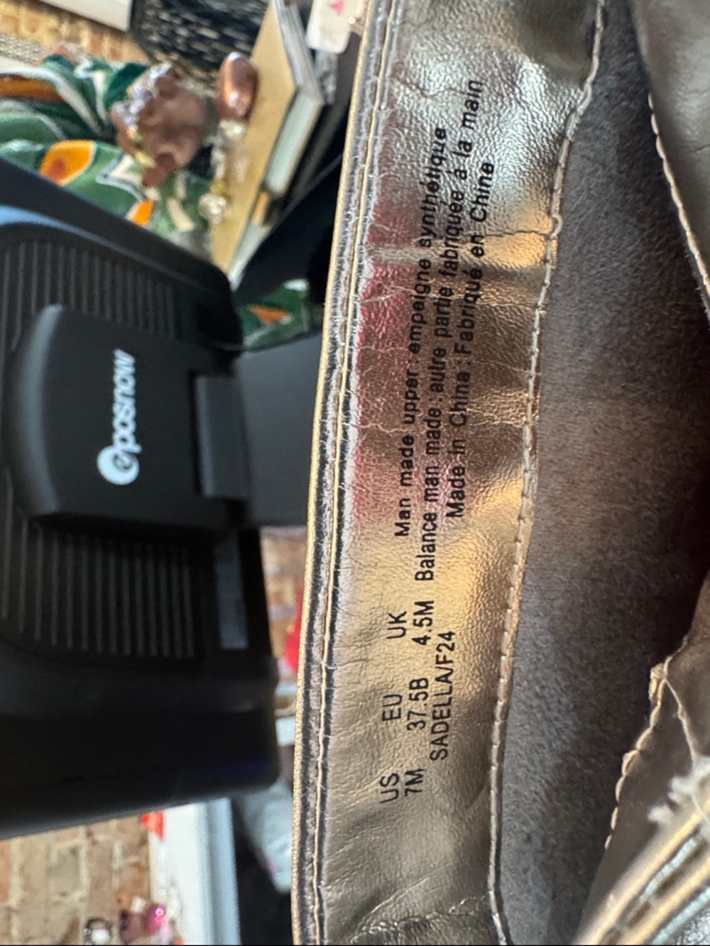 Karl Lagerfeld Silver Pointed Toe Studded Ankle Boots - Picture 2 of 11